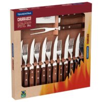 Tradicional Juego de Cubiertos para Asado 14 piezas