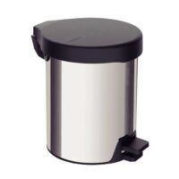 Tacho de Basura Acero Inoxidable con Pedal 5L