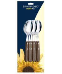 Cucharas de Te x6 Mango de Madera