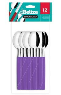 Cucharas Nuevo Belize x12 Mango Violeta