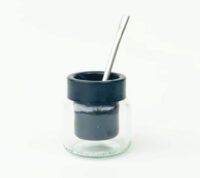 Mate con Bombilla Negro