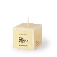 Vela Cubo Magnolia Vainilla