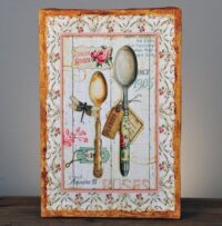 Cuadros Rectangular Canvas Cocina Vintage
