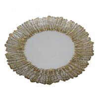 Plato/Centro Deco Borde Irregular