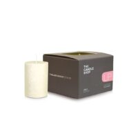 Vela Votiva en Caja Lima Peonias