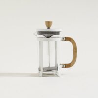 Cafetera Con Embolo Crema