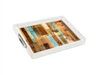 Bandeja Vintage Blanca 25x35