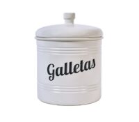Tarro Grande Blanco Galletas