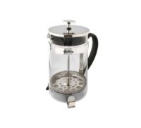 Cafetera de Vidrio con Embolo Tipo Prensa Francesa 800ml Hudson