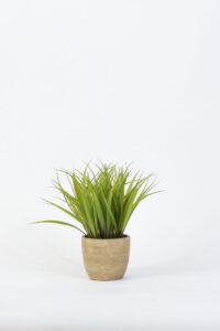 Maceta de planta artificial cerámica