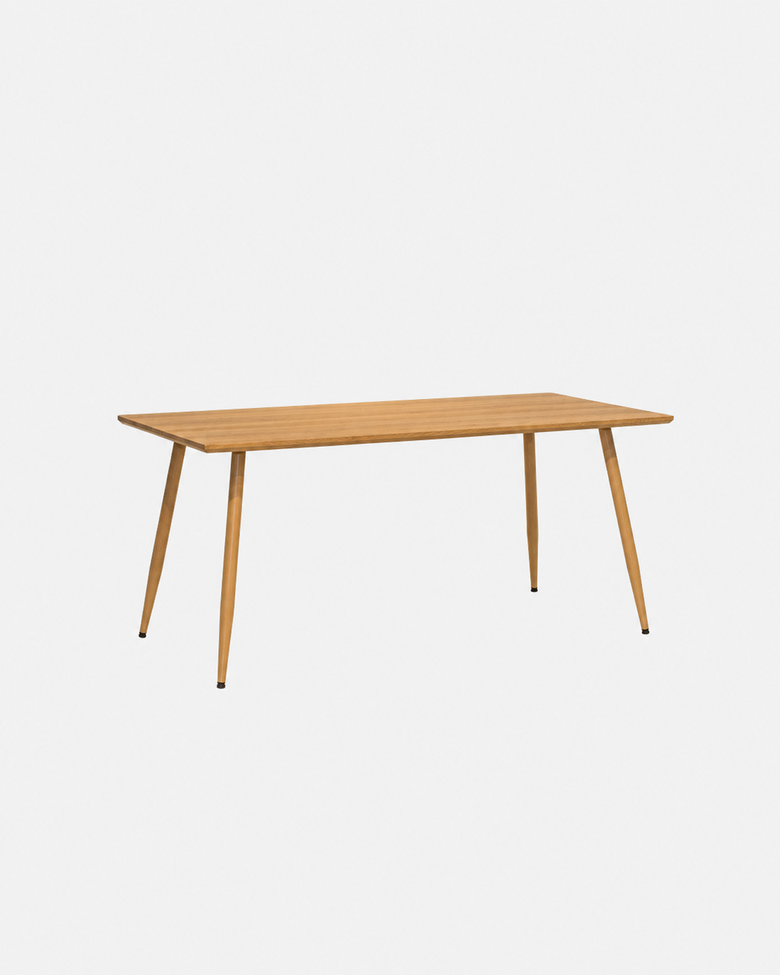 Mesa Siena T17 rectangular 1,60m x 0,80m tapa madera